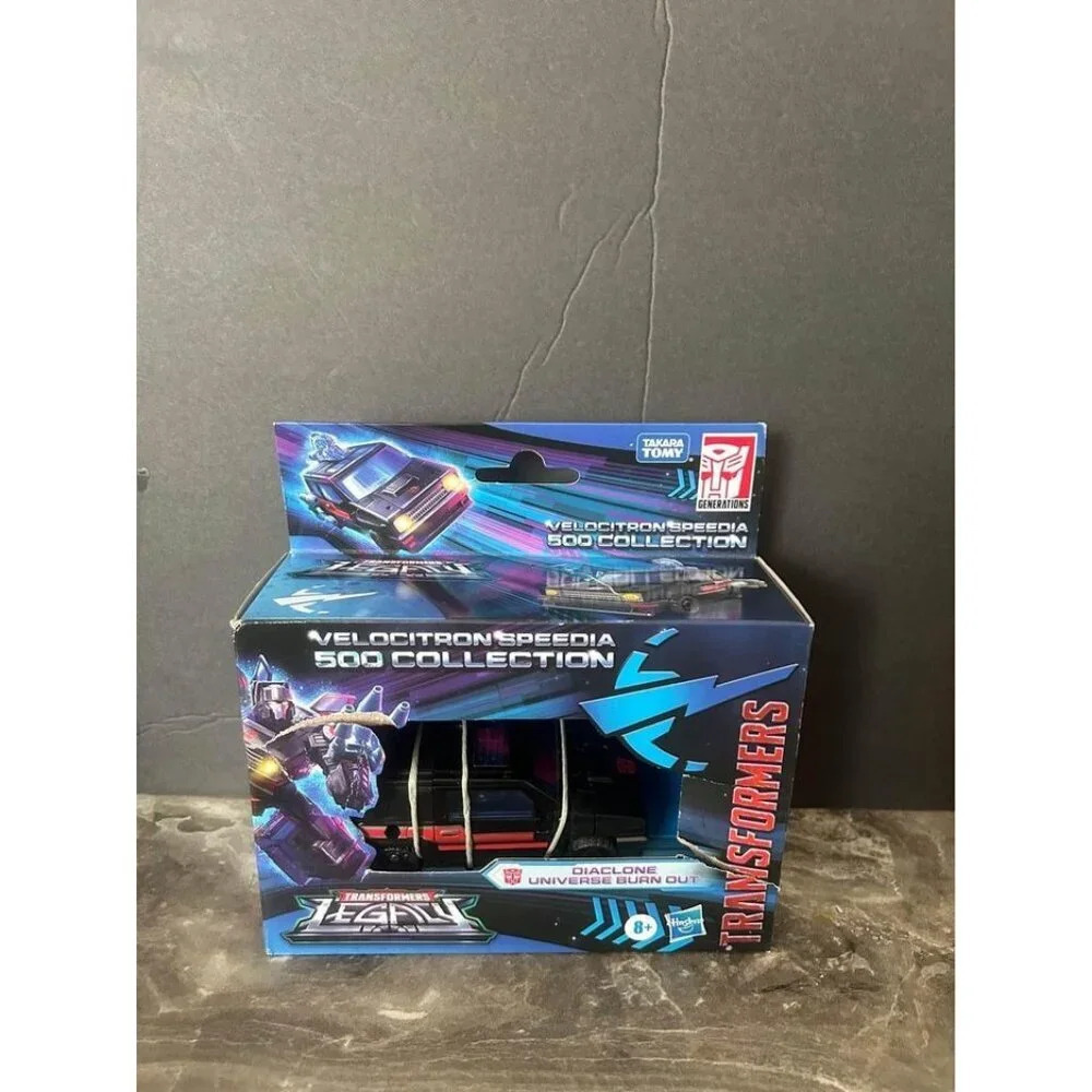 Hasbro Transformers Legacy Velocitron Speedia 500 Diaclone Universe Burn…